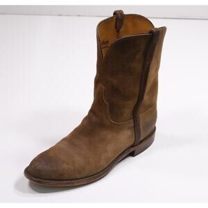 Lucchese Kemo Sabe Suede Cowboy Western Boots Mens 13